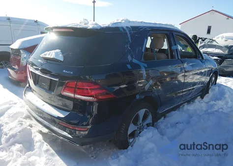 2017 Mercedes-Benz Gle 350 4Matic from USA, damaged, VIN 4JGDA5HB6HA952780